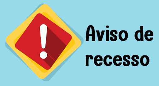 aviso de recesso
