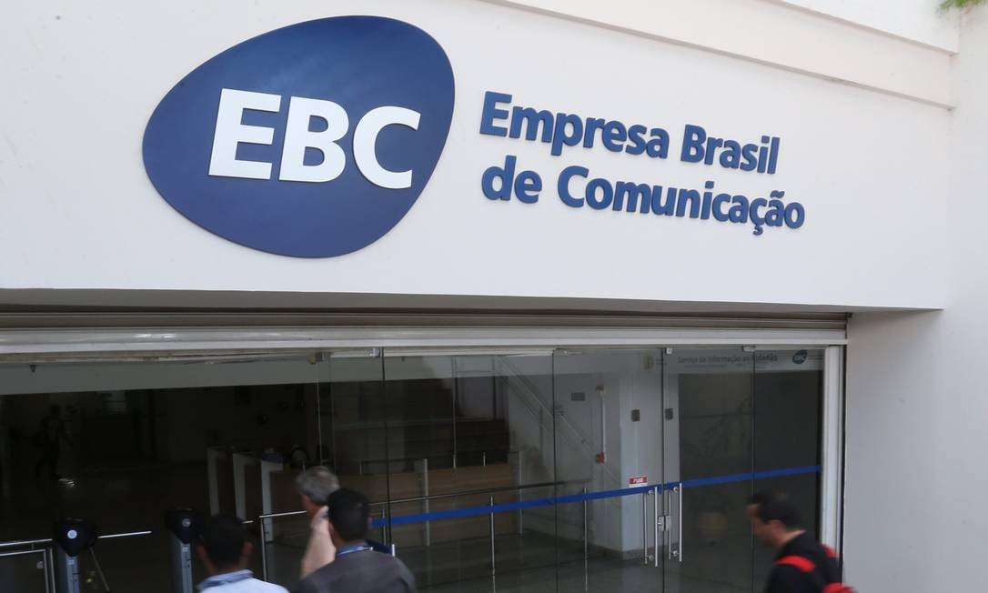 Entrada do predio da EBC em Brasilia