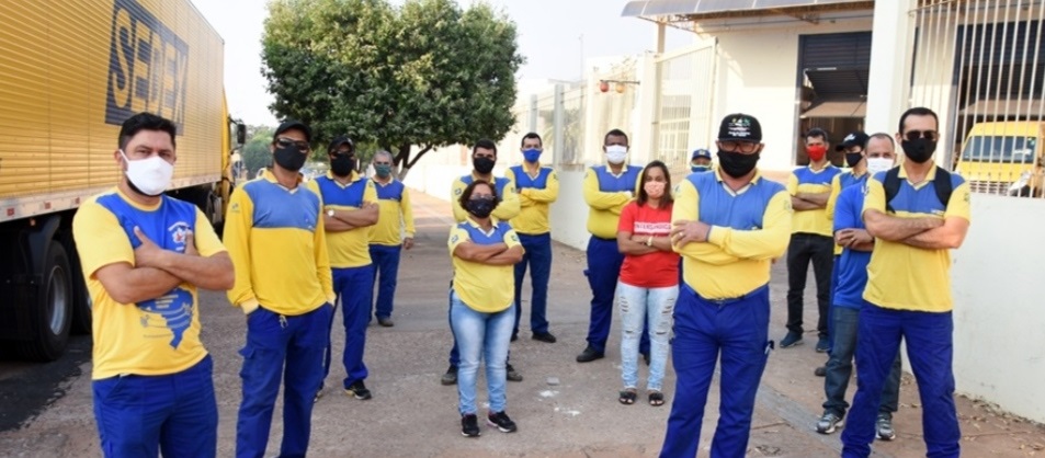 greve correios