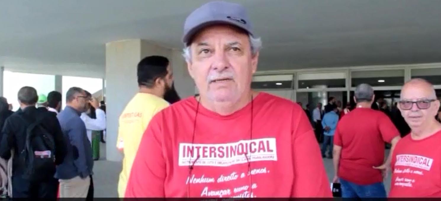 Coordenador do Sindicato dos Radialistas e da Intersindical participa de audiência, com o Presidente Lula