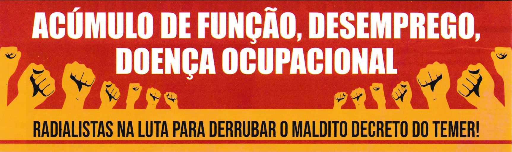 INFORMATIVO MNR – ACÚMULO DE FUNÇÃO, DESEMPREGO, DOENÇA OCUPACIONAL
