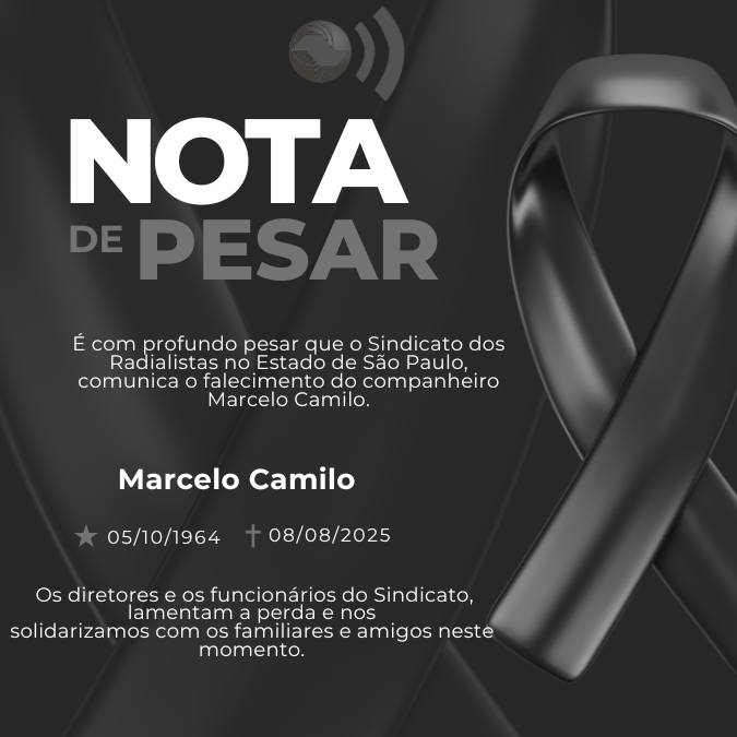Nota de Pesar – Marcelo Camilo