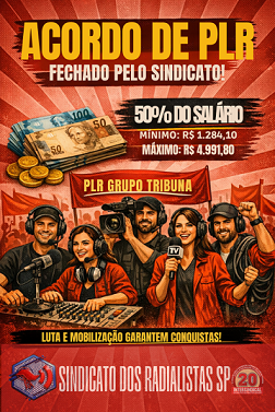 Vitória da categoria: Acordo de PLR com o Grupo Sistema Tribuna de Comunicação