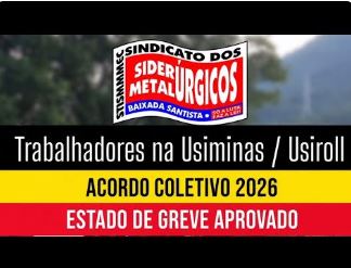 TRABALHADORES NA USIMINAS EM LUTA CONTRA O ARROCHO SALARIAL